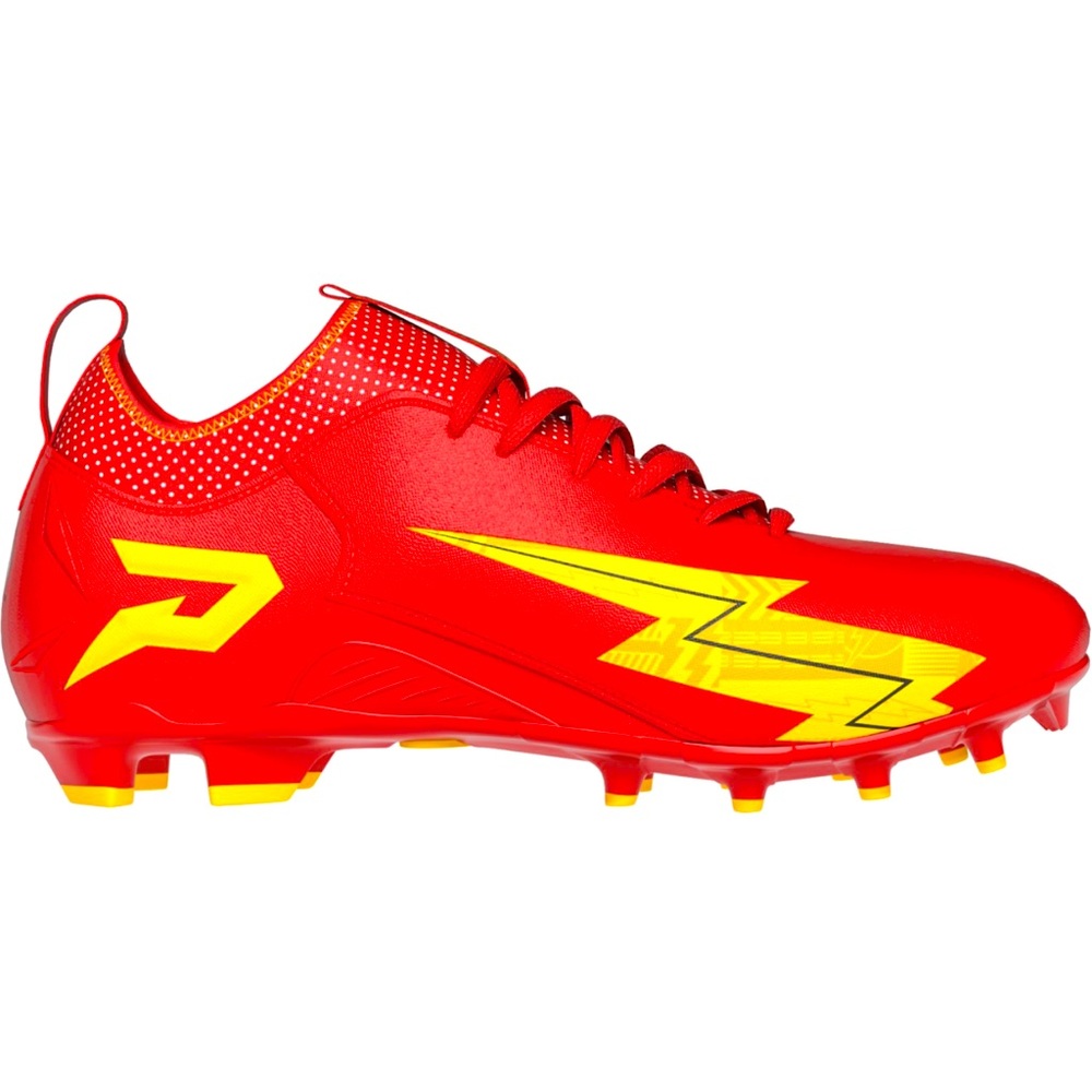 💛❤️ Phenom Elite Quantum Speed The Flash Football Cleats ❤️💛